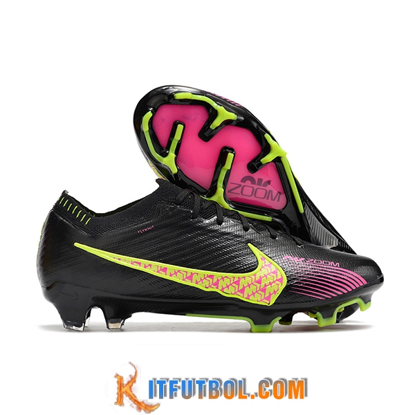 Nike Botas De Fútbol Air Zoom Mercurial Vapor XV Elite FG Negro -02