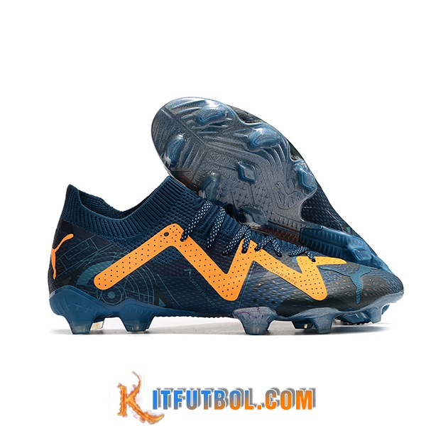 PUMA Botas De Fútbol Future Ultimate FG Azul Oscuro