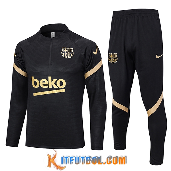 Chandal Equipos De Futbol FC Barcelona Negro 2023/2024