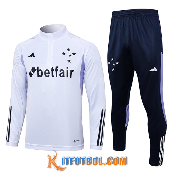 Chandal Equipos De Futbol Cruzeiro EC Blanco 2023/2024