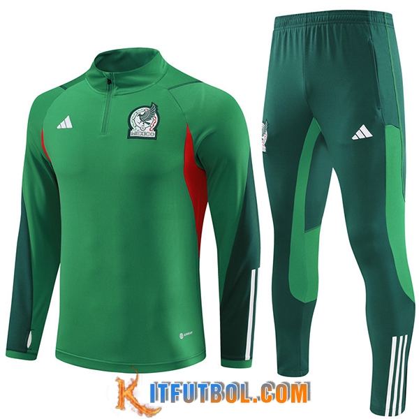 Chandal Equipos De Futbol México Verde 2023/2024