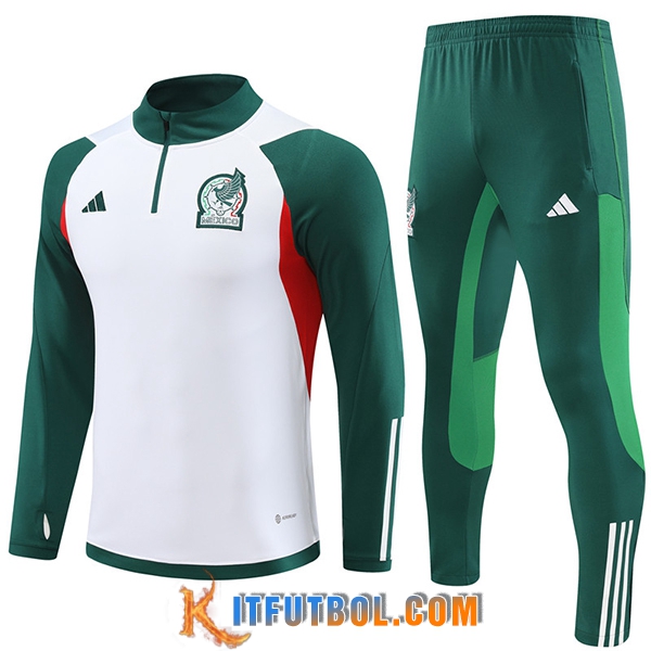 Chandal Equipos De Futbol México Blanco 2023/2024