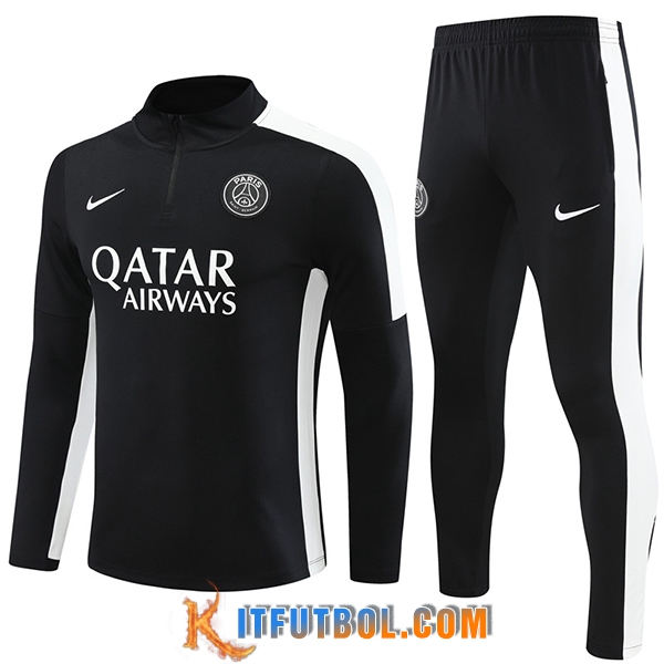 Chandal Equipos De Futbol PSG Negro 2023/2024