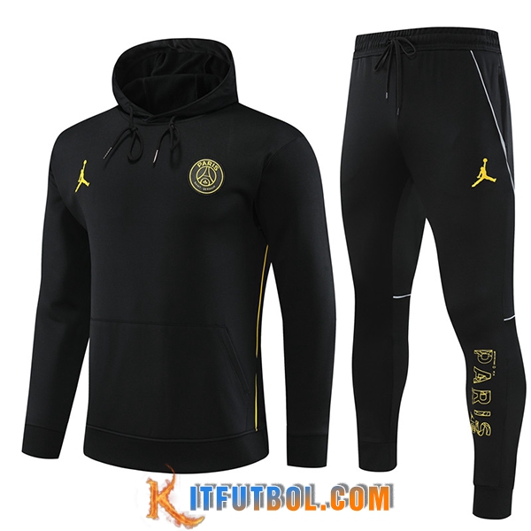 Chaqueta Con Capucha Chandal Jordan PSG Negro 2023/2024