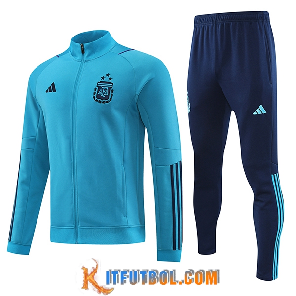 Chandal Equipos De Futbol - Chaqueta Argentin Azul Claro 2023/2024