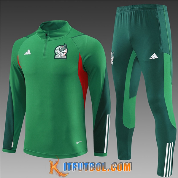 Chandal Equipos De Futbol México Ninos Verde 2023/2024