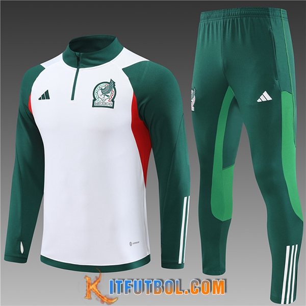 Chandal Equipos De Futbol México Ninos Blanco 2023/2024