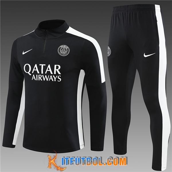 Chandal Equipos De Futbol PSG Ninos Negro 2023/2024
