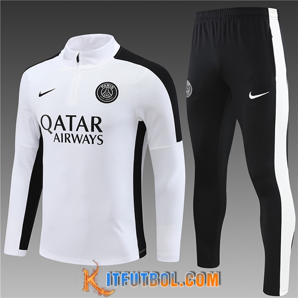 Chandal Equipos De Futbol PSG Ninos Blanco 2023/2024
