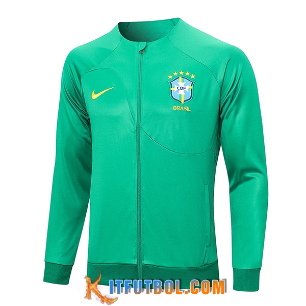 Chaquetas Futbol Brasil Verde 2023/2024