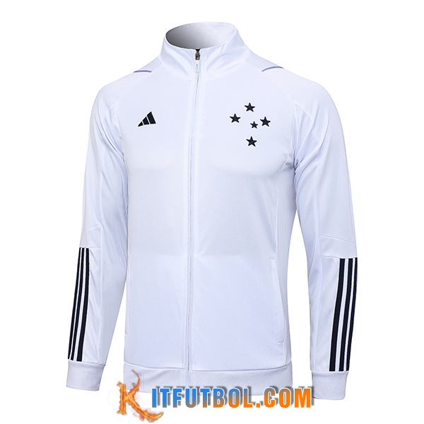 Chaquetas Futbol Cruzeiro EC Blanco 2023/2024