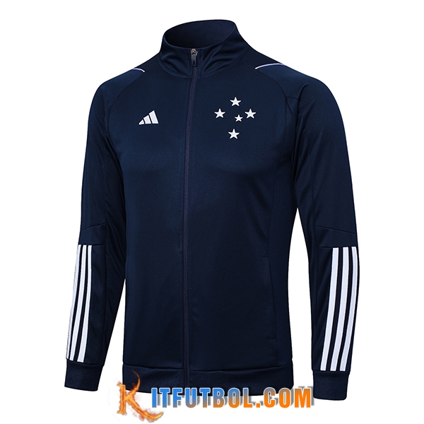Chaquetas Futbol Cruzeiro EC Azul marino 2023/2024