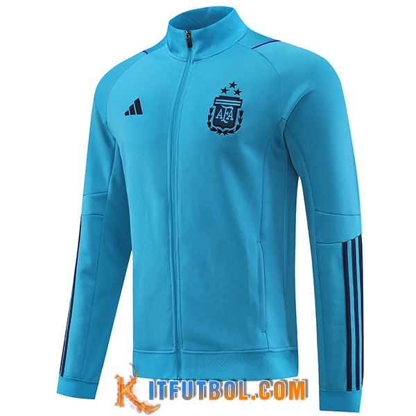 Chaquetas Futbol Argentin Azul Claro 2023/2024
