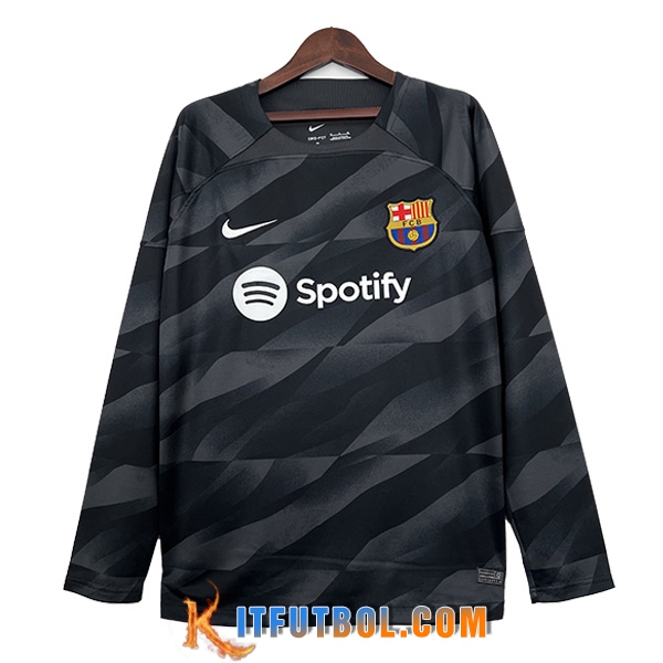 Camisetas De Futbol FC Barcelona Portero Manche Longue 2023/2024