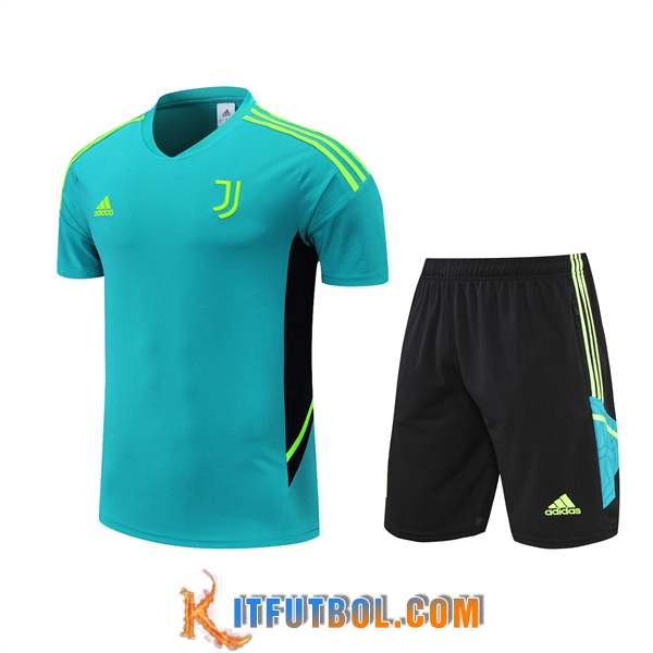 Camiseta Entrenamiento Juventus + Cortos Verde 2022/2023