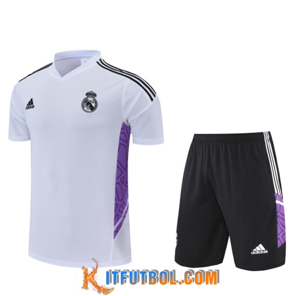 Camiseta Entrenamiento Real Madrid + Cortos Negro 2022/2023