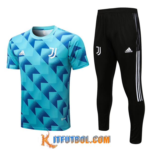Camiseta Entrenamiento Juventus + Pantalones Azul 2022/2023