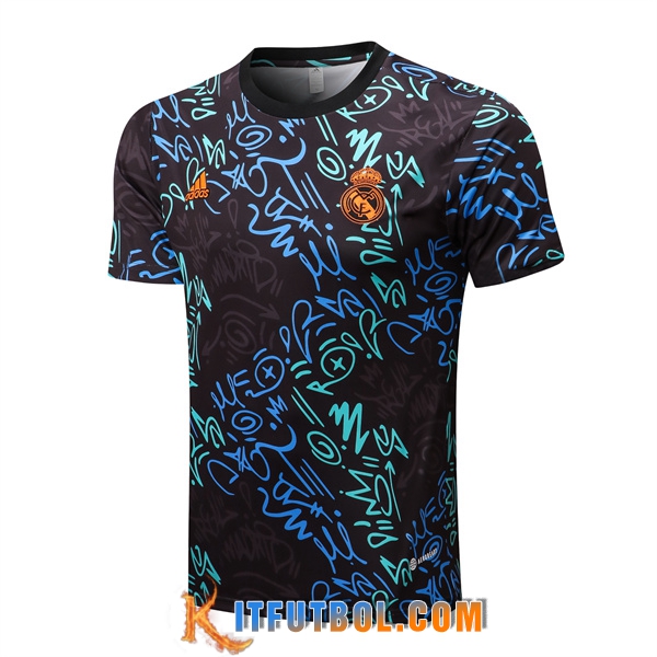 Camiseta Entrenamiento Real Madrid Negro 2022/2023