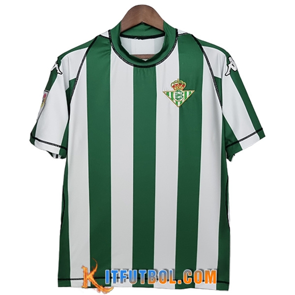 Camisetas De Futbol Real Betis Retro Primera 2003/2004