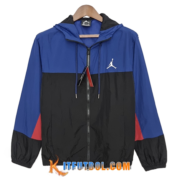 Rompevientos Jordan PSG Negro/Azul 2022/2023