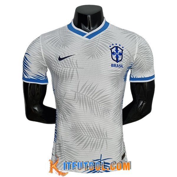 Camiseta Futbol Brasil Player Version Classic Blanco 2022/2023