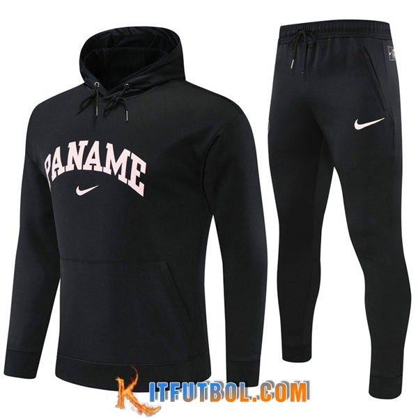 Chaqueta Con Capucha Chandal NK PSG Negro 2022/2023