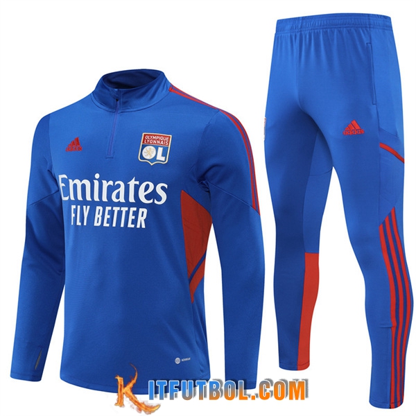 Chandal Equipos De Futbol Lyon OL Azul 2022/2023