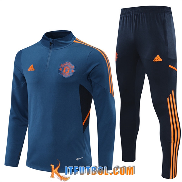 Chandal Equipos De Futbol Manchester United Azul 2022/2023