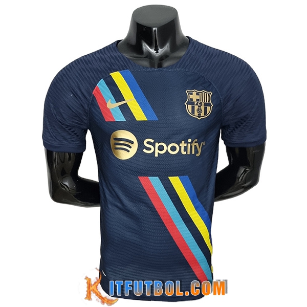 Camisetas De Futbol FC Barcelona Azul marino 2022/2023