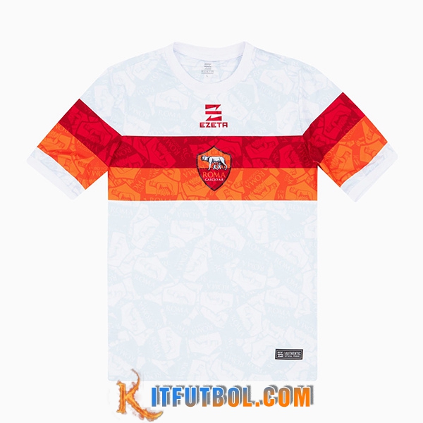Camisetas De Futbol AS Roma Portero Blanco 2022/2023