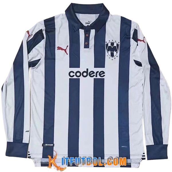 Camisetas De Futbol CF Monterrey Primera Manga Largas 2022/2023