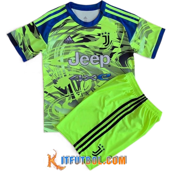 Camisetas De Futbol Juventus Ninos Verde 2022/2023