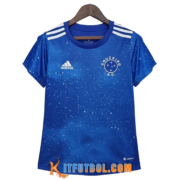 Camisetas De Futbol Cruzeiro Mujer Primera 2022/2023