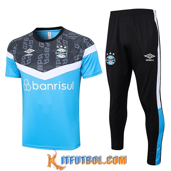 Camiseta Entrenamiento + Pantalones Gremio Azul Claro 2023/2024