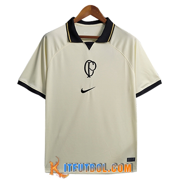 Camiseta Polo Corinthians Amarillo 2023/2024