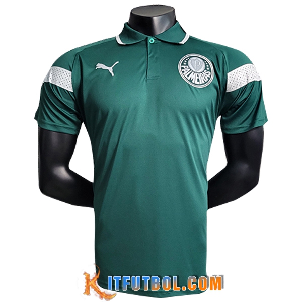 Camiseta Polo Palmeiras Verde 2023/2024 -05