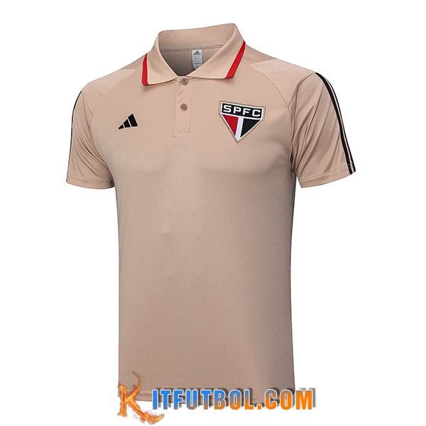 Camiseta Polo Sao Paulo FC Amarillo 2023/2024