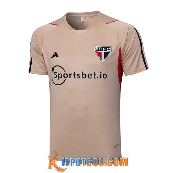 Camiseta Entrenamiento Sao Paulo FC Amarillo 2023/2024