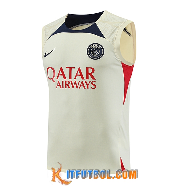 Chalecos De Futbol PSG Amarillo 2023/2024 -02