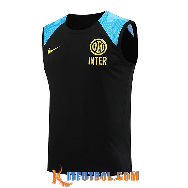 Chalecos De Futbol Inter Milan Negro 2023/2024