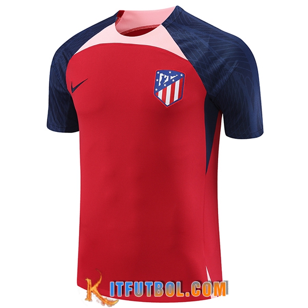 Camiseta Entrenamiento Atletico Madrid Rojo 2023/2024 -02