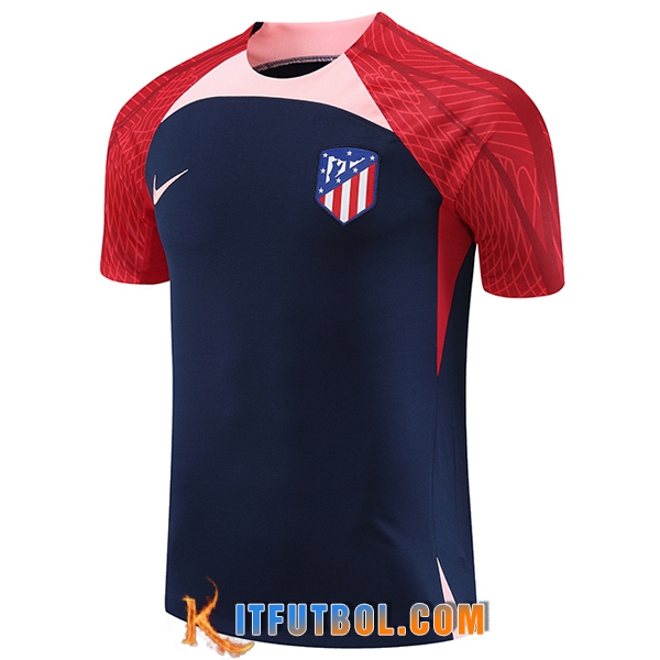 Camiseta Entrenamiento Atletico Madrid Azul marino 2023/2024 -02