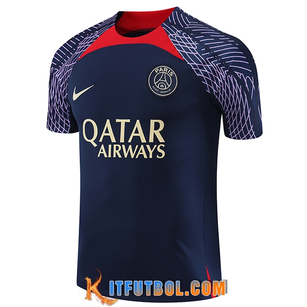 Camiseta Entrenamiento PSG Azul marino 2023/2024 -02