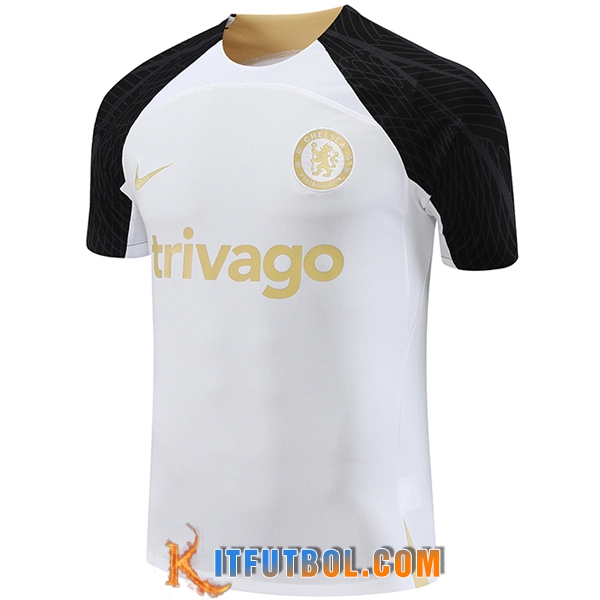 Camiseta Entrenamiento FC Chelsea Blanco 2023/2024 -02