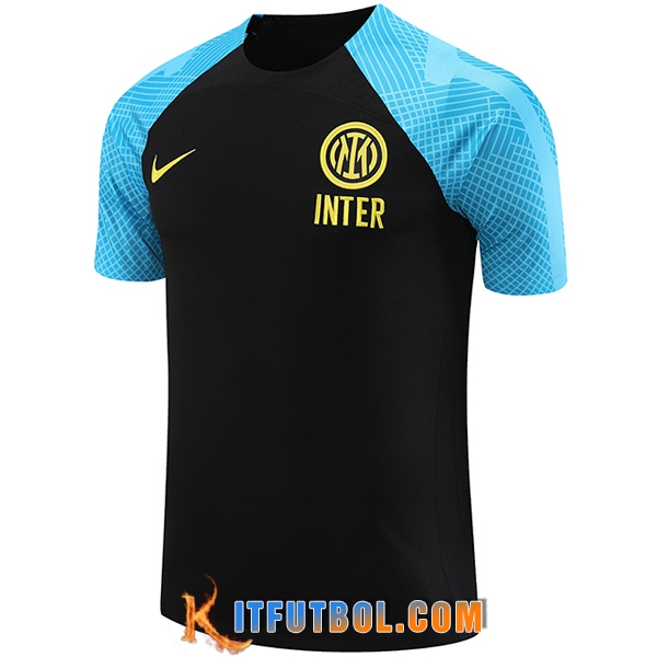 Camiseta Entrenamiento Inter Milan Negro 2023/2024