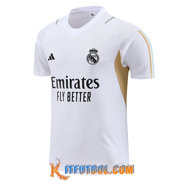 Camiseta Entrenamiento Real Madrid Blanco 2023/2024 -02