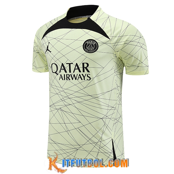 Camiseta Entrenamiento PSG Amarillo 2023/2024 -03