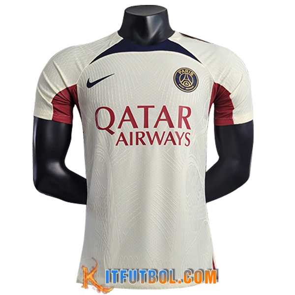 Camiseta Entrenamiento PSG Amarillo 2023/2024 -04