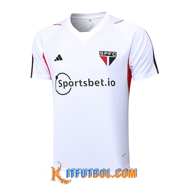Camiseta Entrenamiento Sao Paulo FC Blanco 2023/2024