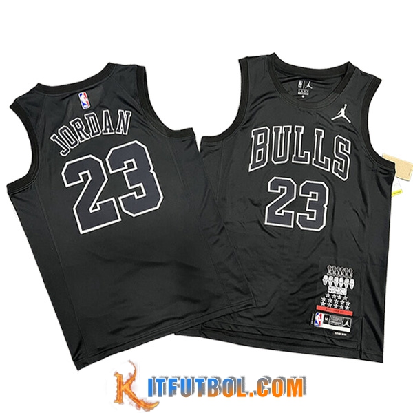 Camisetas Chicago Bulls (JORDAN #23) 2023/24 Negro